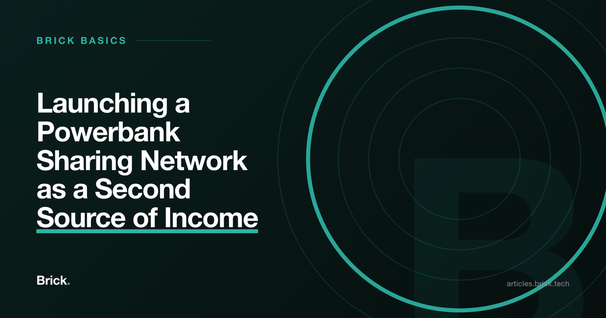 Launching a Powerbank Sharing Network as a Second Source of Income