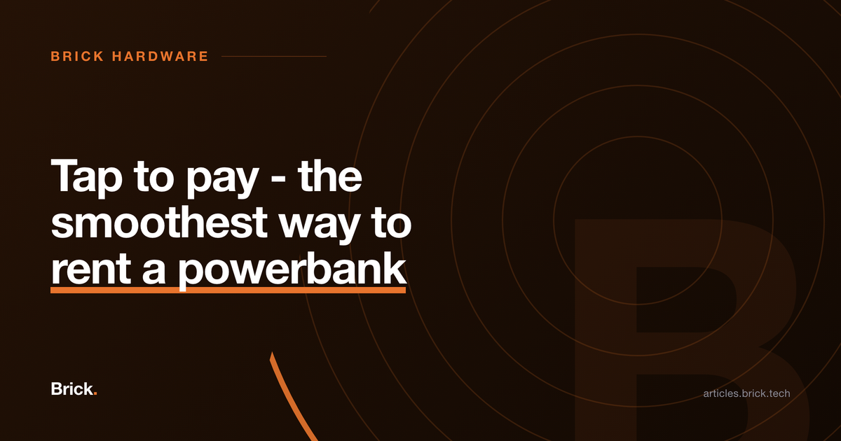 Tap to pay - the smoothest way to rent a powerbank