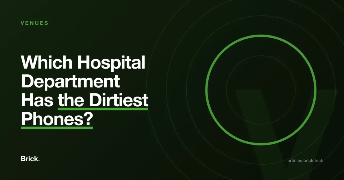 Which Hospital Department Has the Dirtiest Phones?