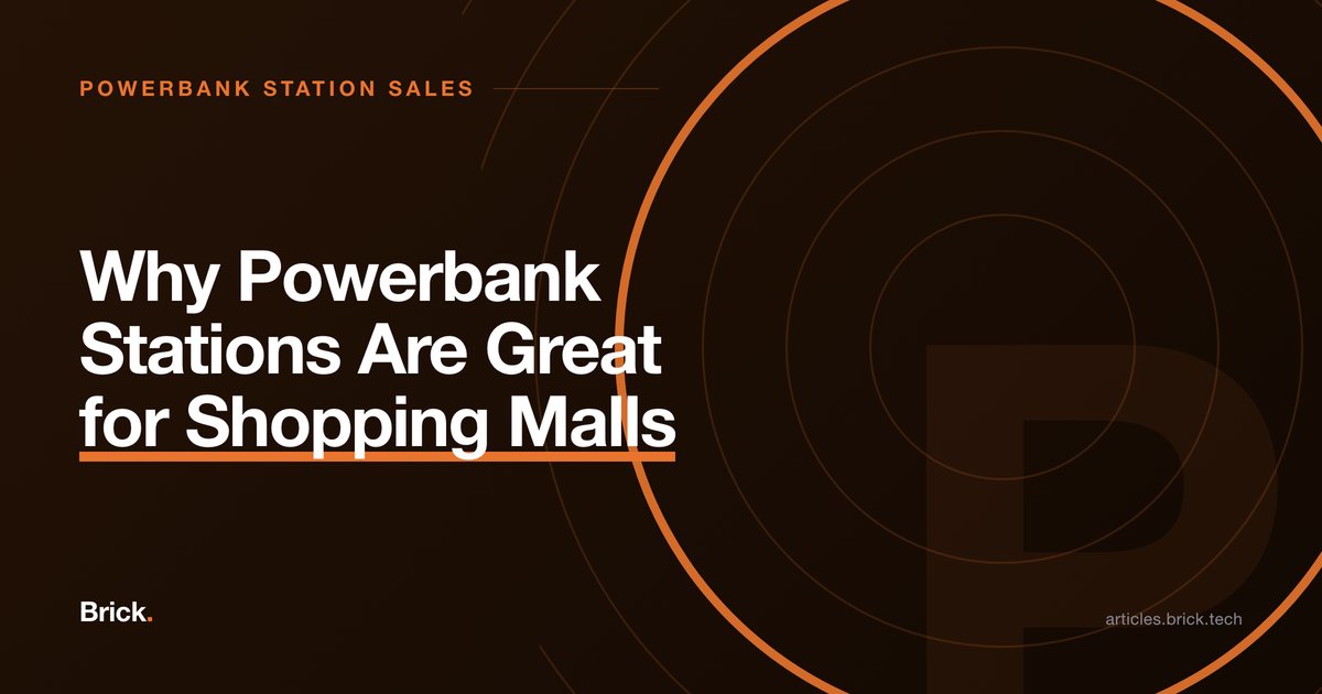 Why Powerbank Stations Are Great for Shopping Malls