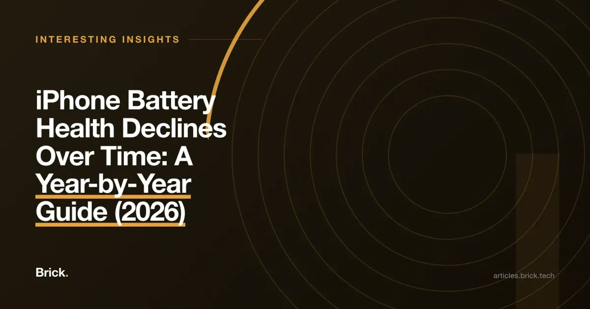 iPhone Battery Health Declines Over Time: A Year-by-Year Guide (2026)