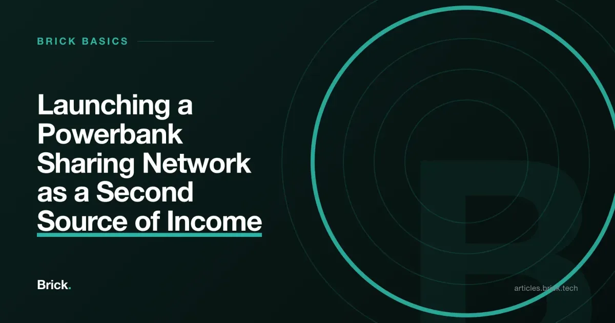 Launching a Powerbank Sharing Network as a Second Source of Income