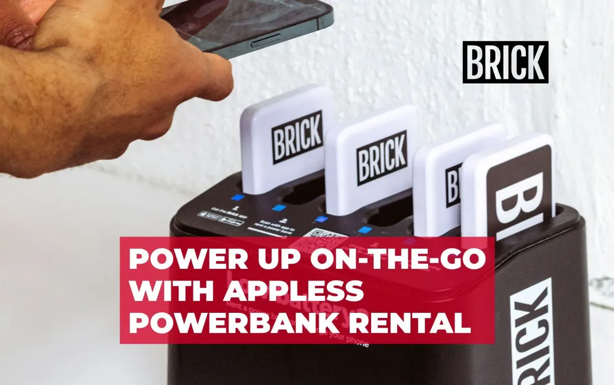 Power Up On-the-Go with Appless Powerbank Rental (Web Checkout)