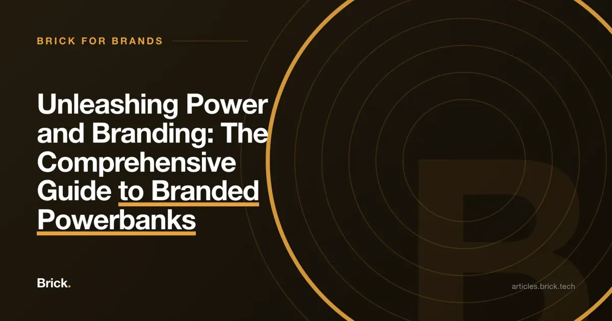 Unleashing Power and Branding: The Comprehensive Guide to Branded Powerbanks