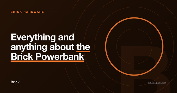 Everything and anything about the Brick Powerbank