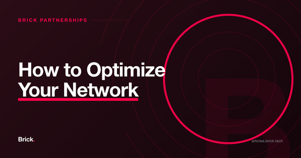 How to Optimize Your Network