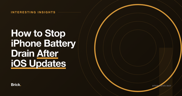 How to Stop iPhone Battery Drain After iOS Updates