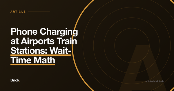 Phone Charging at Airports & Train Stations: Wait-Time Math