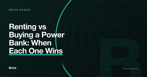 Renting vs Buying a Power Bank: When Each One Wins