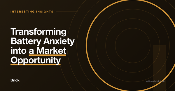 Transforming Battery Anxiety into a Market Opportunity