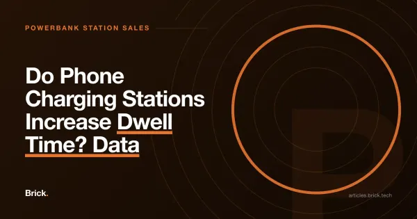 Do Phone Charging Stations Increase Dwell Time? Data