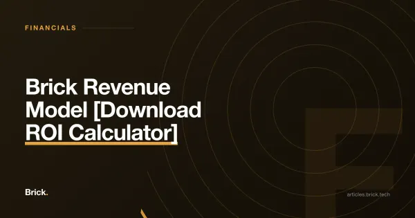 Brick power bank sharing network revenue model