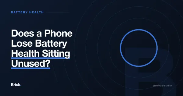 Does a Phone Lose Battery Health Sitting Unused?