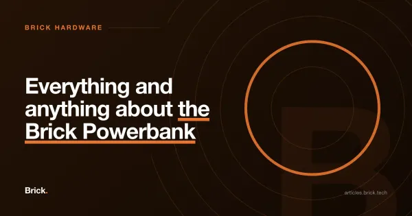 Everything and anything about the Brick Powerbank