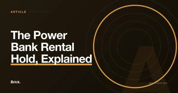 Pending Charge After Renting a Power Bank? What the Hold Is