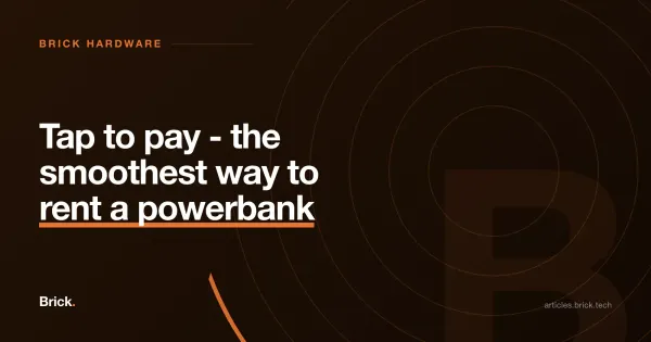 Tap to pay - the smoothest way to rent a powerbank