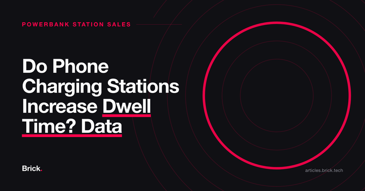 Do Phone Charging Stations Increase Dwell Time? Data