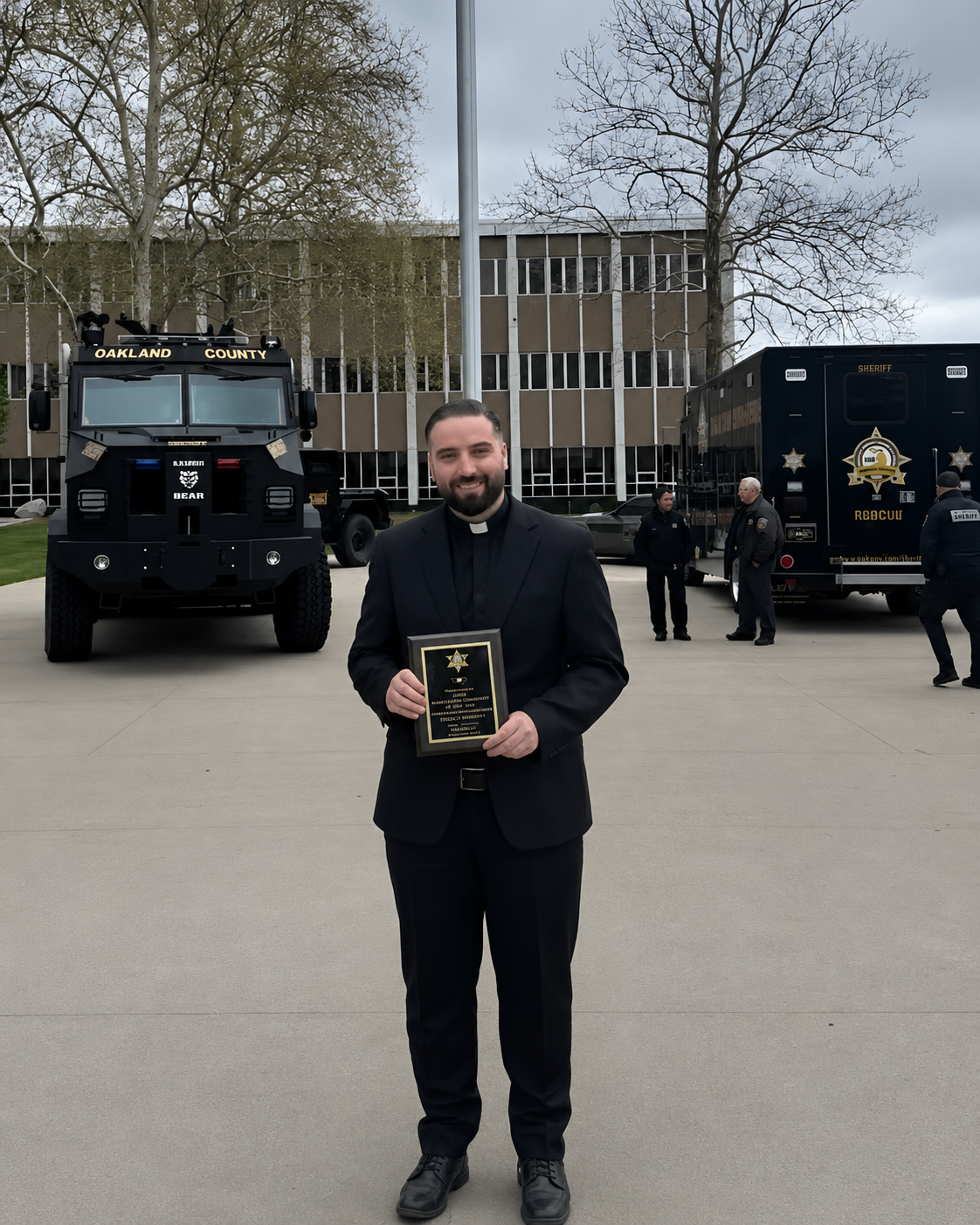 Michigan Sheriff Honors Chaldean Priest for Jail Ministry Service