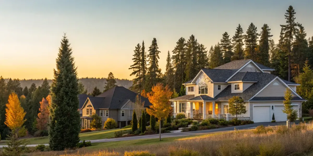 How to get high-risk home insurance for a house located in a wooded, suburban area.