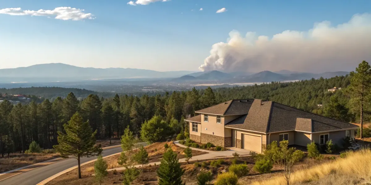 How to choose an insurance broker for a home in a high-risk wildfire zone.