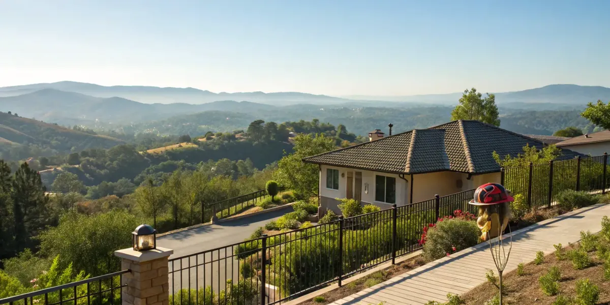 A specialist broker reviews FAIR Plan alternatives for a high-risk home with mountain views.