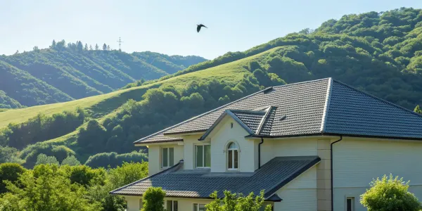 A new fire-resistant roof on a home in a fire zone can lower homeowners insurance premiums.