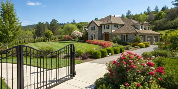 A well-kept suburban home and the steps for finding new insurance after a non-renewal.