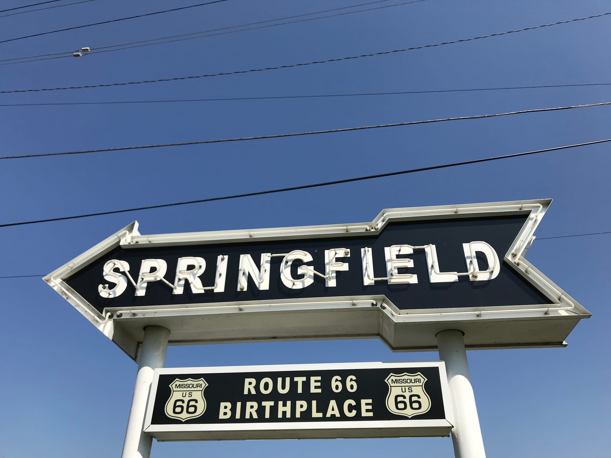 Photo of Rt. 66 birthplace, near the author's own