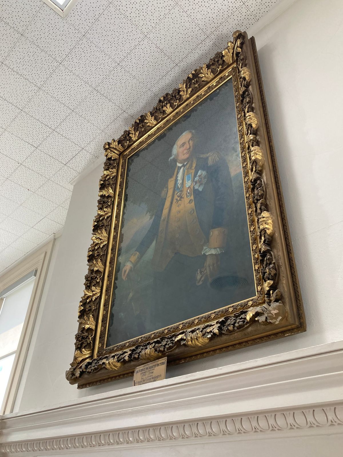 Portrait by Eliphalet Frazer Andrews in Steubenville Library