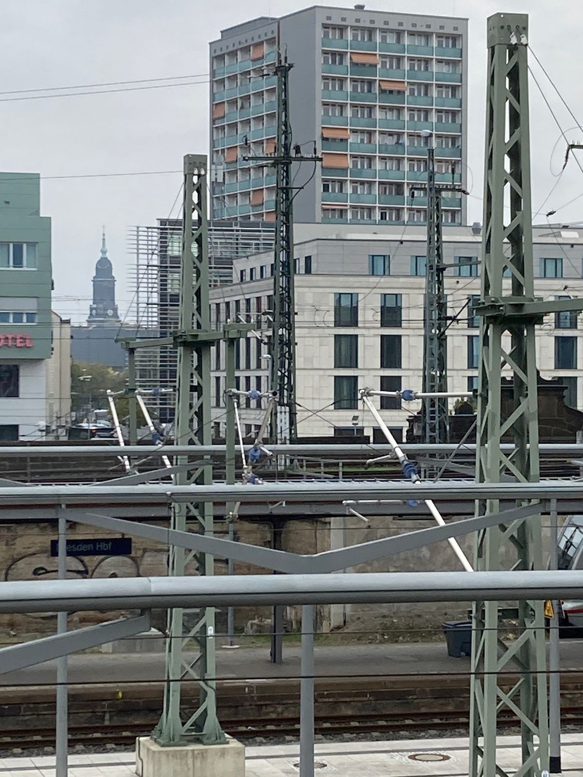 Dresden’s Last Cathedrals Defaced