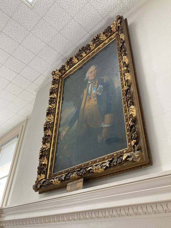 Portrait by Eliphalet Frazer Andrews in Steubenville Library