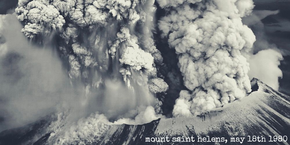 mount saint helens, may 18th 1980