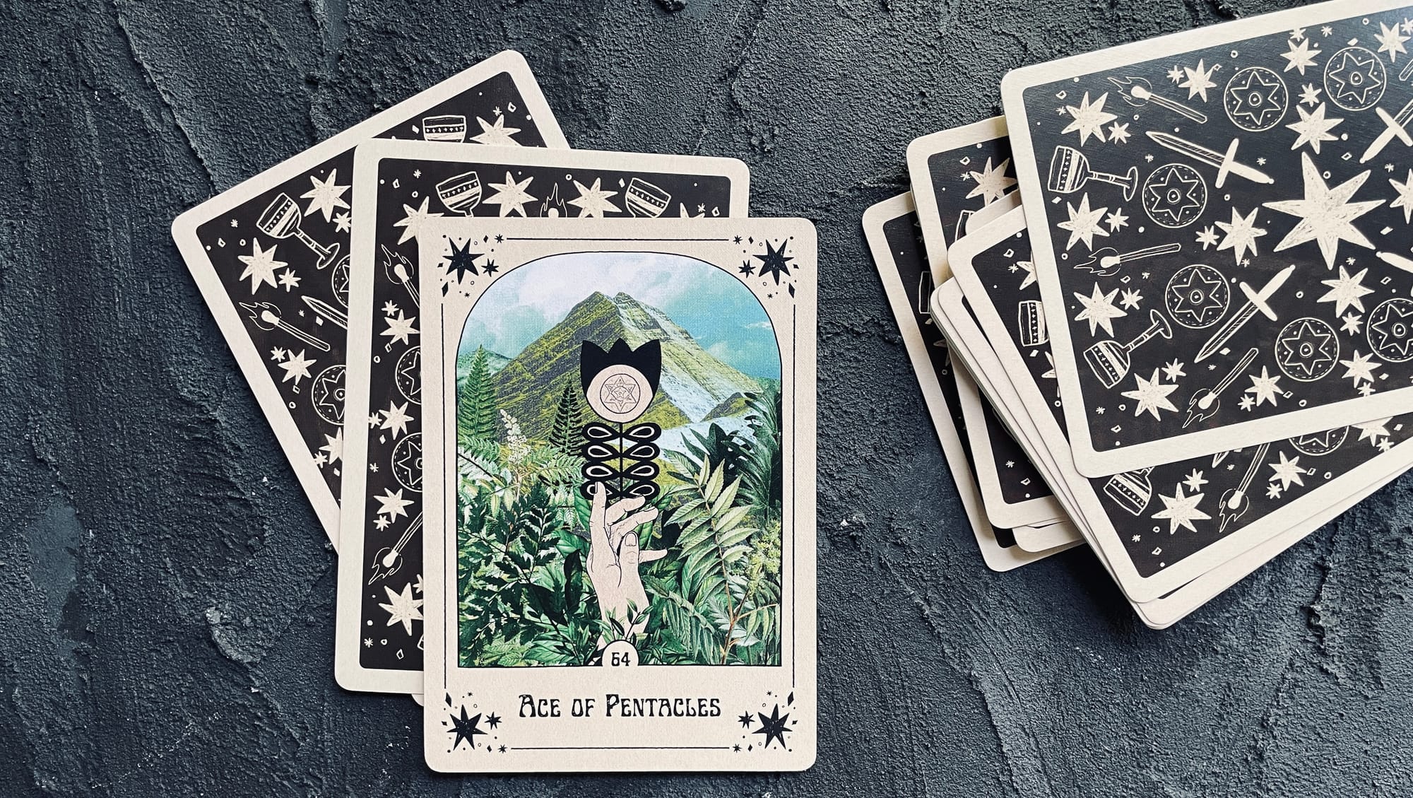 ace of pentacles from the every little thing you do is magic tarot