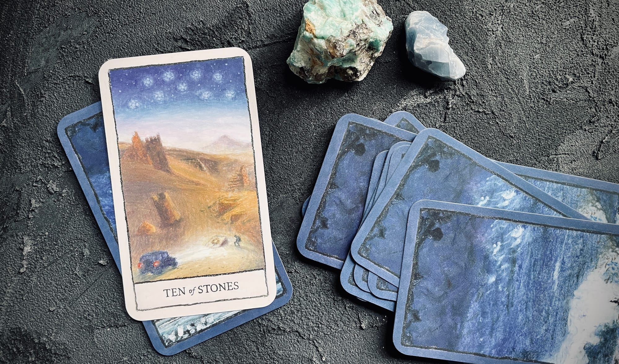 ten of stones from the mindscapes tarot