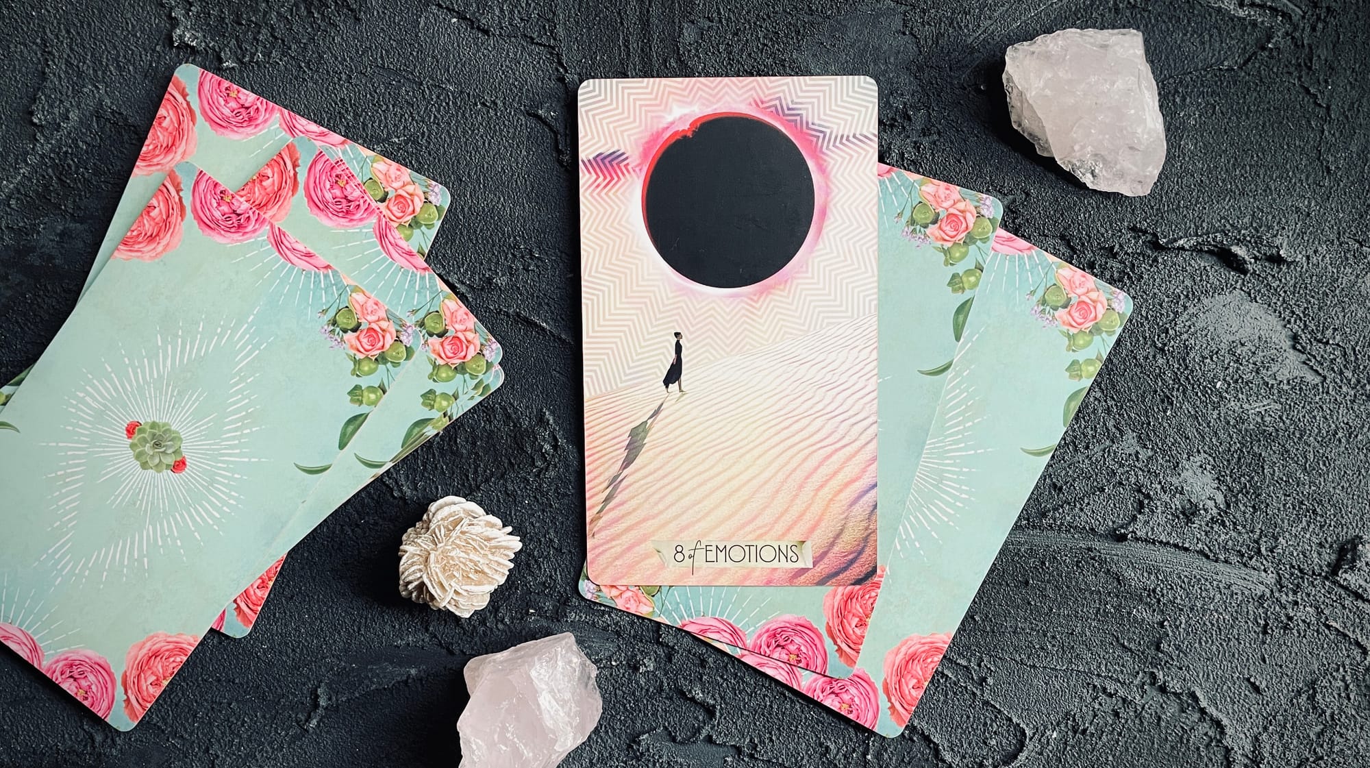 eight of cups from the muse tarot