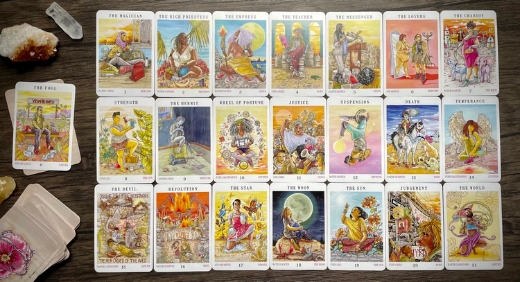 tarot 101: a beginner-friendly exploration of the major arcana’s three lines
