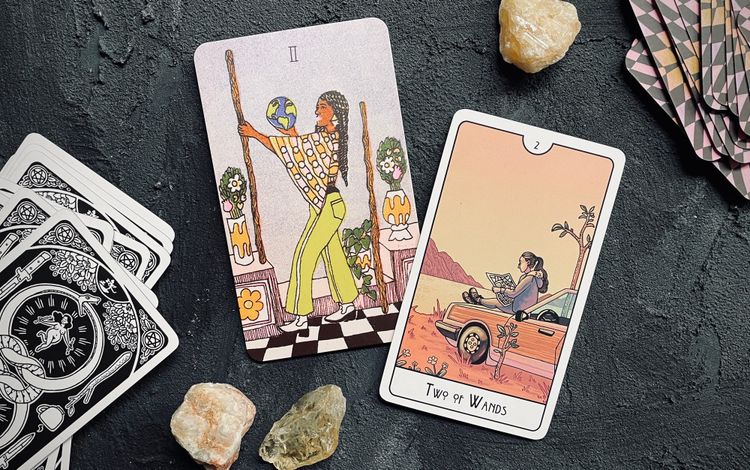 two of wands // a light to lead the way