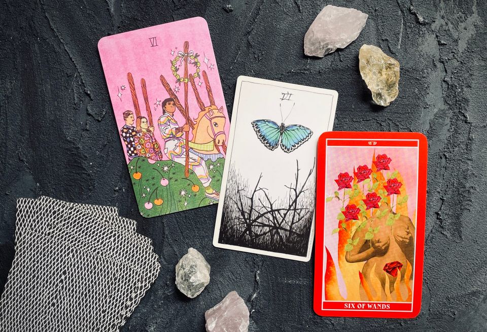 six of wands // creative prompts