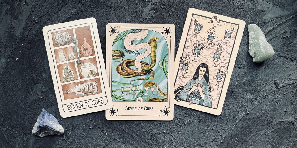 seven of cups // creative prompts