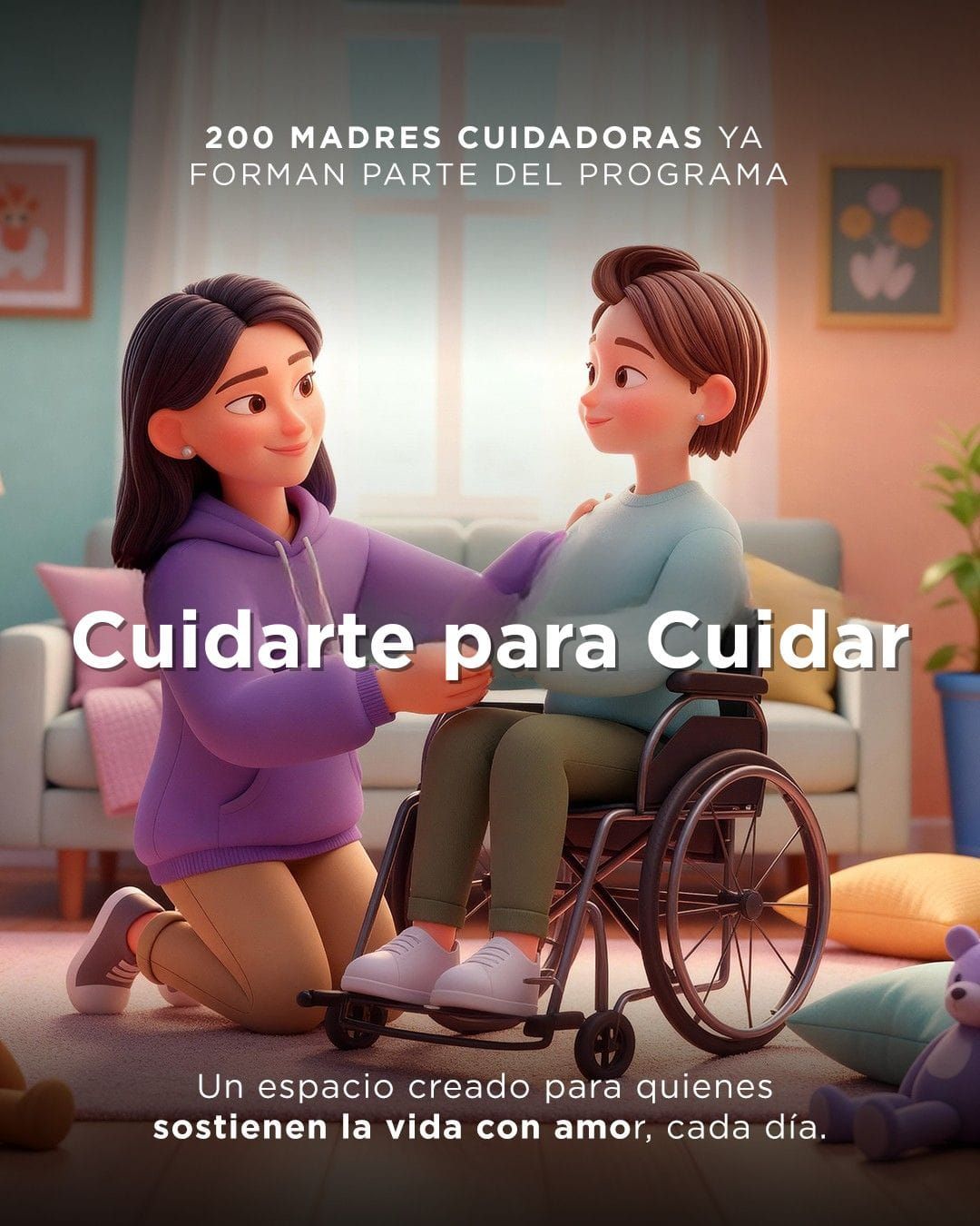 200 madres cuidadoras ya forman parte del programa “Cuidarte para Cuidar”