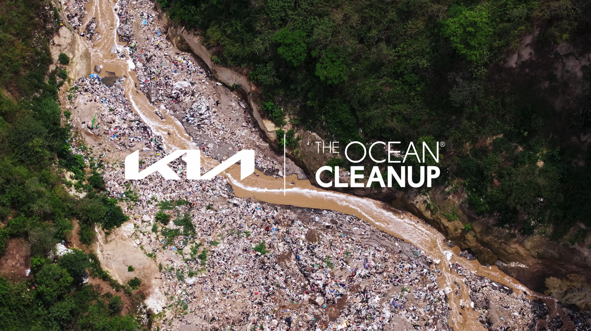 Kia y The Ocean Cleanup refuerzan acciones para acelerar la limpieza de ríos en Guatemala