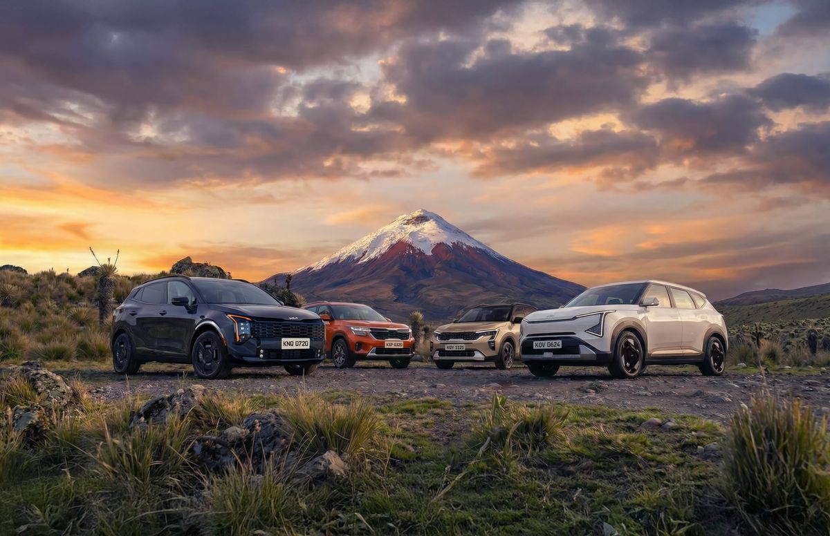 Kia alcanza el primer lugar en ventas en Ecuador y Colombia y marca un punto de inflexión en el mercado automotor