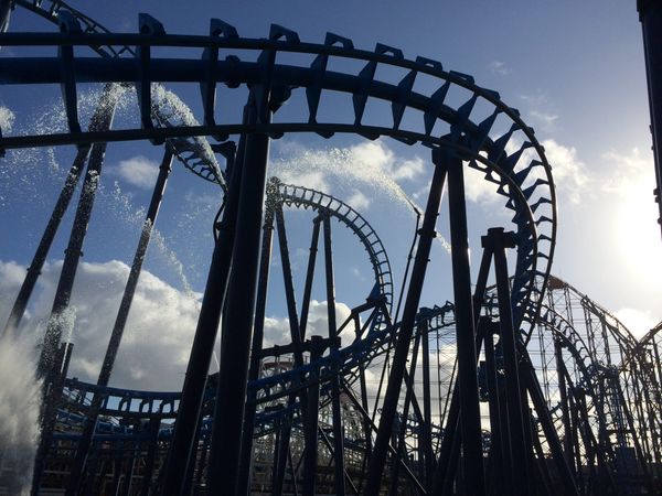 The "Big One" Rollercoaster in Blackpool
