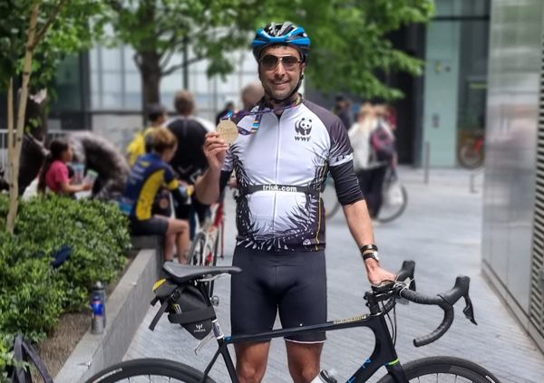 Riding Ride London 100 for WWF — more on that below.
