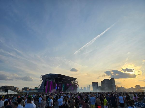 A Friday afternoon festival at Silverworks Island, London