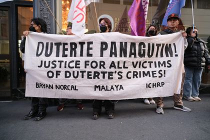 Bay Area activists demand accountability following Duterte’s ICC arrest for crimes against humanity