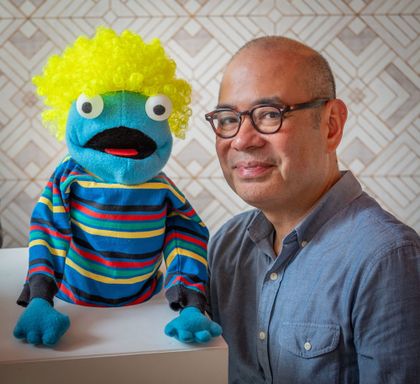 Artist and teacher Ramon Abad brings stories to life through puppetry