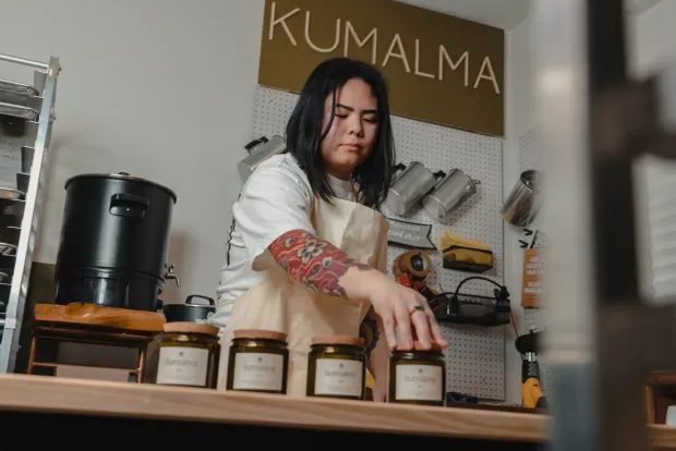 A candlemaker’s journey to spark healing and self-care with artisanal creations