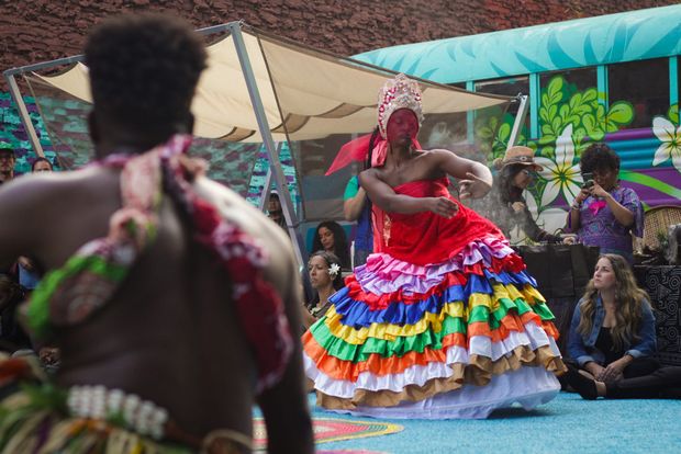 Divine In i: Honoring ancestral and spiritual wisdom from Haiti, Brazil, and the Philippines