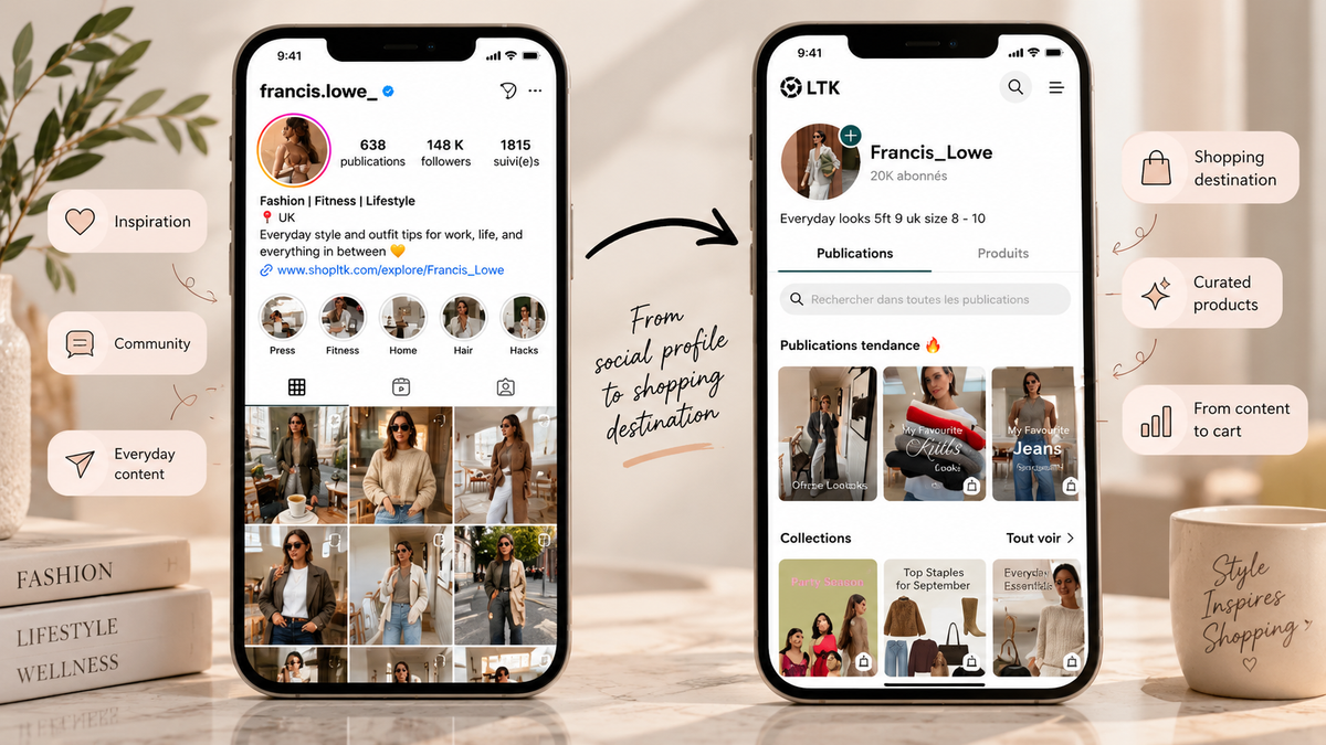 Le shopping sur les réseaux sociaux : visibilité, conversion, mesure